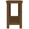 vidaXL Banc de travail Marron miel 140x50x80 cm Bois de pin massif