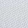 vidaXL Matelas Blanc et Gris 80 x 200 cm Tissu jacquard