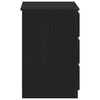 vidaXL Bureau Ch&ecirc;ne noir 140 x 50 x 76 cm Bois d'ing&eacute;nierie