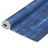 vidaXL Tapis lavable pliable Bleu marine 160x230 cm Polyester