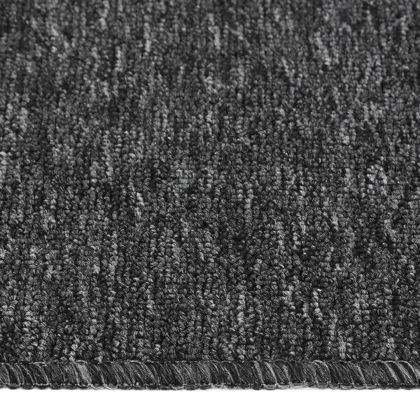vidaXL Tapis d'escalier 15 pcs 75x20 cm Anthracite Rectangulaire