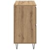 vidaXL Buffets 3 pcs ch&ecirc;ne artisanal 180 x 35 x 70 cm