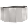 vidaXL Jardini&egrave;re Argent 120 x 60 x 50 cm Acier inoxydable