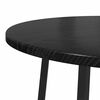 vidaXL Ensemble de tables d'appoint avec &eacute;tag&egrave;re 2 pcs Ch&ecirc;ne noir