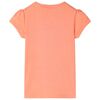 T-shirt enfants orange n&eacute;on 104