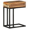 vidaXL Table d'appoint en U 45x30x61 cm Bois de récupération massif