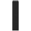 vidaXL Biblioth&egrave;que Ch&ecirc;ne noir 63 x 20 x 90 cm Bois d'ing&eacute;nierie