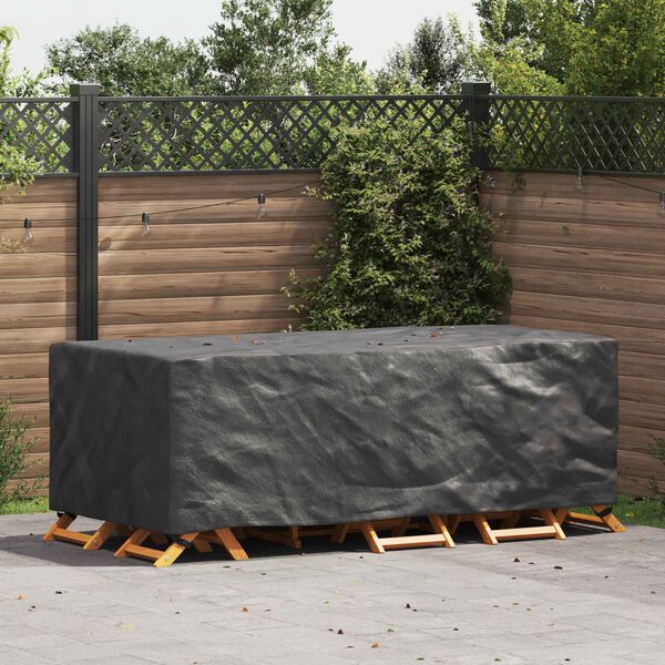 vidaXL Housse pour meubles Uni Noir 220 x 110 x 70 cm 210D