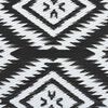vidaXL Tapis d'ext&eacute;rieur ARAKIL Noir 120x180 cm PP