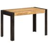 vidaXL Table &agrave; d&icirc;ner 120x60x76 cm bois de manguier massif