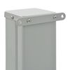 vidaXL Auvent lat&eacute;ral r&eacute;tractable de patio 120 x 300 cm Gris