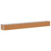 vidaXL Jardini&egrave;re sur&eacute;lev&eacute;e Marron Clair 390 x 50 x 36 cm