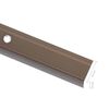vidaXL Nez de marche forme en L 5 pcs aluminium 90 cm marron