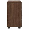 vidaXL Buffet avec &eacute;tag&egrave;re FLORIN Ch&ecirc;ne brun 88,5 x 30,5 x 55,5 cm
