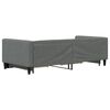 vidaXL Lit de jour avec gigogne et tiroirs sans matelas 90x200 cm