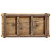 vidaXL Plateau 4 pcs Marron 30 x 14 x 9 cm Bois Recycl&eacute; Solide