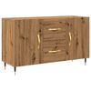 vidaXL Buffet ch&ecirc;ne artisanal 100x36x60 cm bois d'ing&eacute;nierie