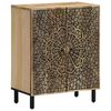 vidaXL Armoire lat&eacute;rale 60x33x75 cm bois massif de manguier