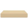 vidaXL Coussin de canap&eacute; d'ext&eacute;rieur Beige 60 x 60 x 8 cm Polyester