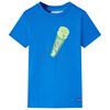 T-shirt pour enfants bleu vif 116