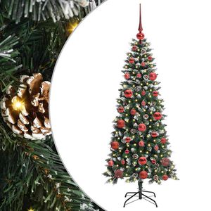 vidaXL Sapin de No&euml;l artificiel Vert 150 cm PVC, plastique et acier