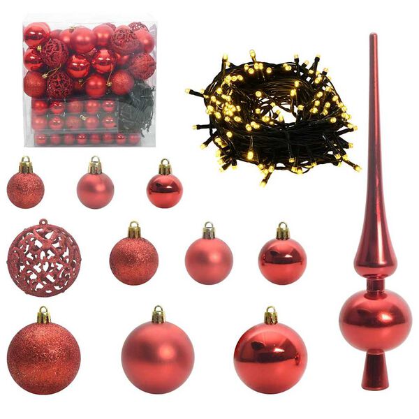 vidaXL Sapin de No&euml;l artificiel Vert 270 cm PVC et acier et plastique