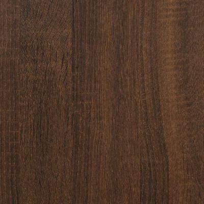 vidaXL Garde-robe Chêne marron 82,5x51,5x180 cm Bois d'ingénierie