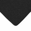 vidaXL Coussins de si&egrave;ge 4 pcs Noir 40 x 40 x 3 cm tissu