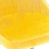 vidaXL Chaises &agrave; manger lot de 2 Jaune Velours