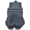 vidaXL &Eacute;tau &agrave; table tournante Fonte 100 mm