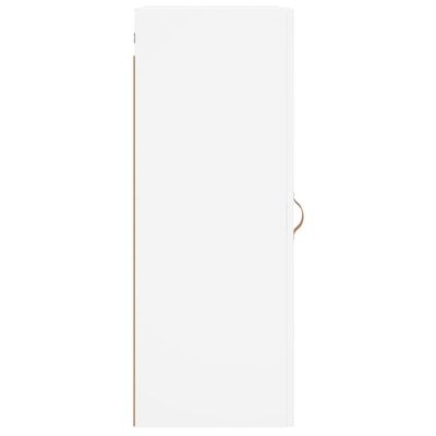 vidaXL Armoire murale blanc 34,5x34x90 cm