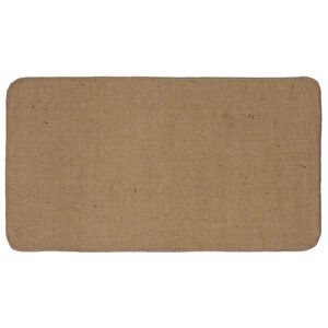 vidaXL Tapis de zone Marron Clair 60 x 110 cm Jute