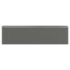 vidaXL Abri de jardin Gris clair 192x772x223 cm Acier galvanis&eacute;