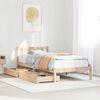 vidaXL Cadre de lit sans matelas 90x190 cm bois de pin massif