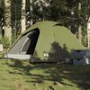 vidaXL Tente de camping &agrave; d&ocirc;me 3 personnes vert olive imperm&eacute;able