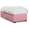 vidaXL Cadre de lit sans matelas rose 80x200 cm velours