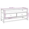 vidaXL Meuble TV sonoma gris 100x35x45 cm bois d'ing&eacute;nierie