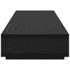 vidaXL Support de moniteur Noir 100 x 27 x 15 cm Bois d'ing&eacute;nierie