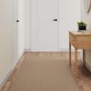 vidaXL Tapis de couloir aspect sisal sable 80x300 cm
