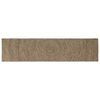 vidaXL Tapis de surface Naturel et noir 60 x 250 cm Jute