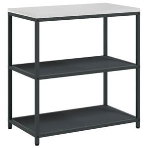 vidaXL &Eacute;tag&egrave;re de Cuisine HATTEM Anthracite 90 x 50 x 92 cm Acier