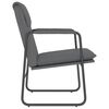 vidaXL Chaise longue Gris 55x64x80 cm Similicuir