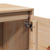 vidaXL Meuble TV 156x37x45 cm Bois de pin massif