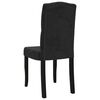 vidaXL Chaises &agrave; manger lot de 4 Noir Velours