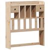 vidaXL Cadre de lit sans matelas 90x190 cm bois de pin massif