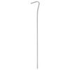 vidaXL Piquets de tente 50 pcs 23 cm &Oslash;4 mm acier galvanis&eacute;