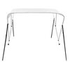 vidaXL Auvent bimini &agrave; 3 arceaux Blanc 183x140x137 cm