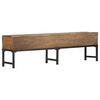 vidaXL Banc 160 cm bois de r&eacute;cup&eacute;ration massif