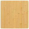 vidaXL Dessus de table 50x50x4 cm bambou