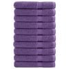 vidaXL Serviettes de qualit&eacute; sup&eacute;rieure SOLUND 10 pcs violet 600 g/m&sup2;